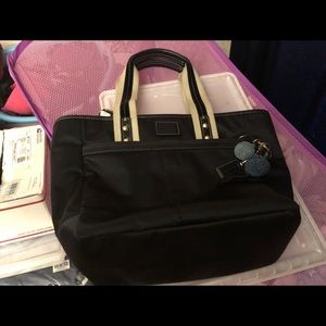 Black Medium Size Coach Tote Bag
